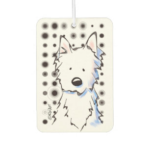 Ambientador Puntos Westie de KiniArt