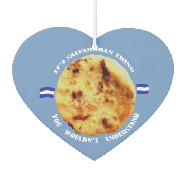 Ambientador Pupusas es algo salvadoreño (Anverso)
