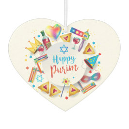 Ambientador Purim Basket Gifts Hamantaschen Gragger Hebrew