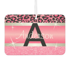 Ambientador Purpurina rosa Imprimir y leopardo animal | Person