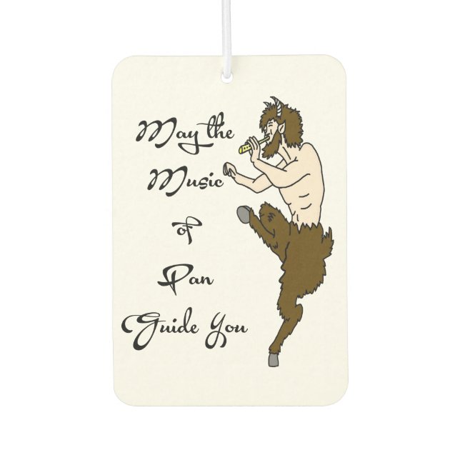 Ambientador Que la música de Pan Guide (Anverso)