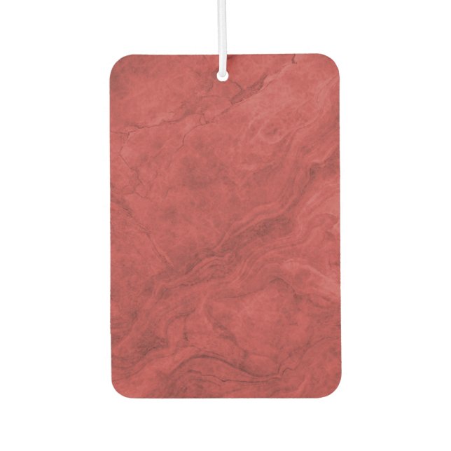 Ambientador Quinacridona Crimson Faux Marble Nuevo olor a auto (Anverso)