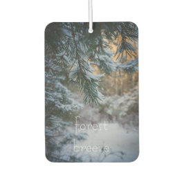 Ambientador Ramas de pino cubiertas de nieve