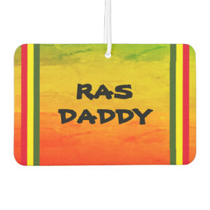 Ambientador RAS DADDY Grunge de gradiente verde amarillo roj