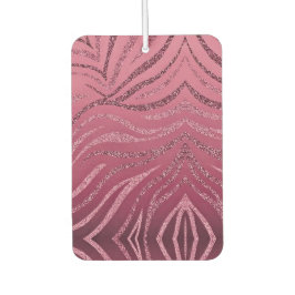 Ambientador Rayas de cebra rosada Purpurina