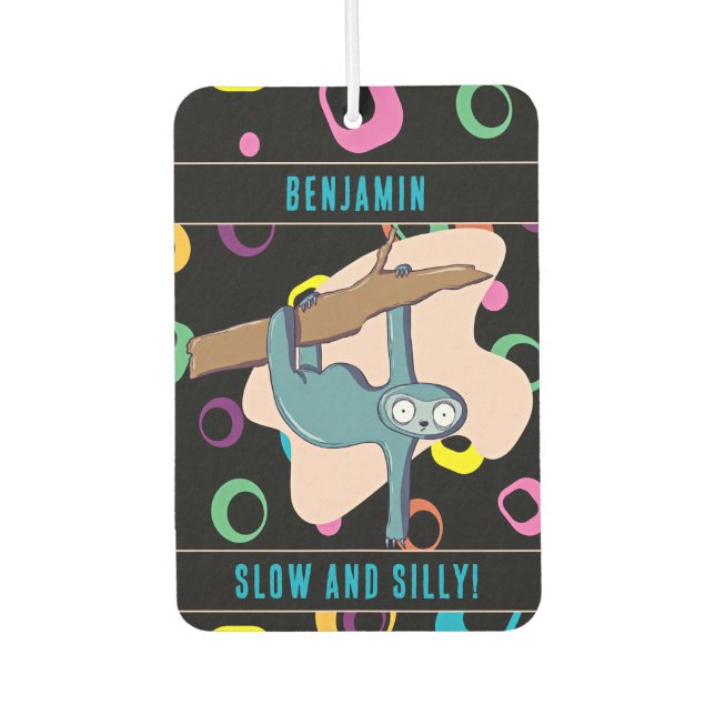 Ambientador Razón divertida de nombre personalizado (Anverso)