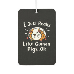 Ambientador Realmente Me Gusta Guinea Cerdo Kawaii