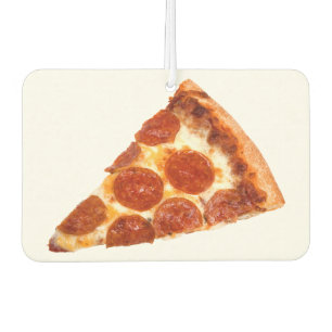 Ambientador rebanada de pizza de pepperoni clásica de Slippery