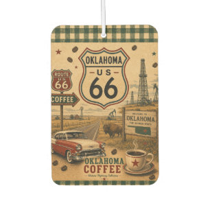 Ambientador Recorrido de café de la ruta 66 de Oklahoma
