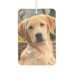 Ambientador Recuerdo de foto de mascota familiar personalizada