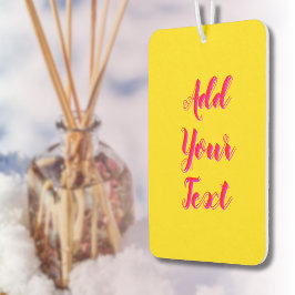 Ambientador Red 3D Magenta Nombre moderno Funny Goldenrod