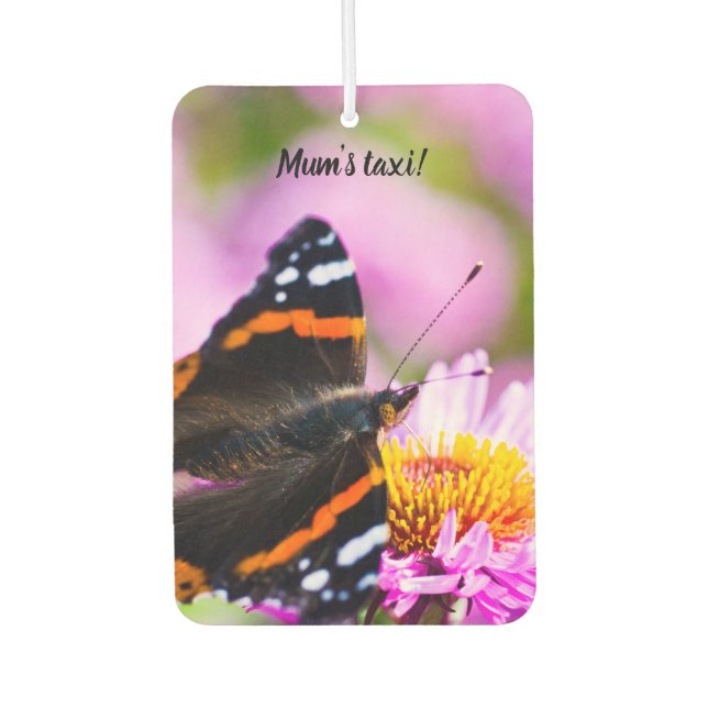 Ambientador Red Admiral Mariposa Car Freshener (Anverso)