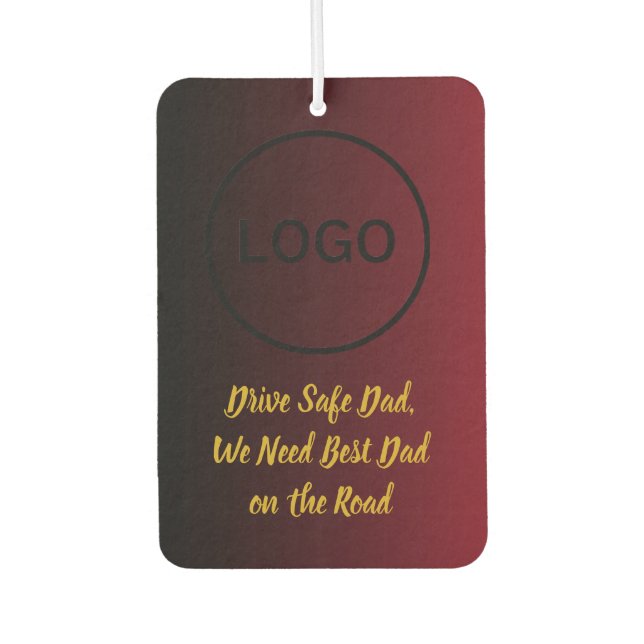 Ambientador Red Gradient Lion City Car Air Freshener (Anverso)