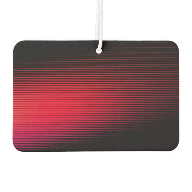 Ambientador Red Racing Stripes Abstract Art (Reverso)