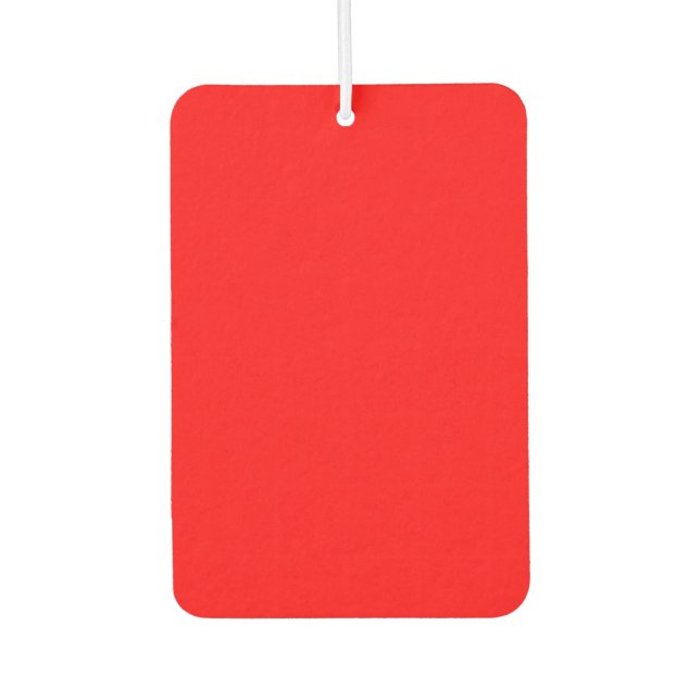 Ambientador Red Rectangle Air Freshener (Anverso)