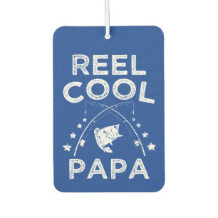 Ambientador Reel Guay Papa divertido pescador coche fresco