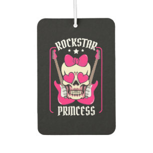 Ambientador Regalo de Navidad   Rockstar Princess Skull