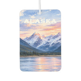 Ambientador Regalo de paisaje salvaje de puesta de sol pastel 