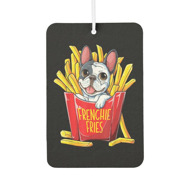 Ambientador Regalo de perro| Ferry Frenchie (Anverso)