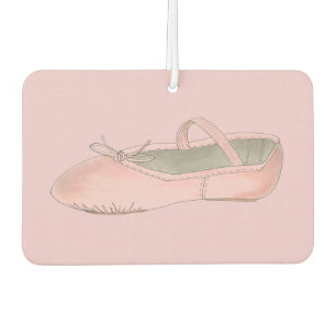Ambientador Regalo de zapatos de ballet rosado personalizado d