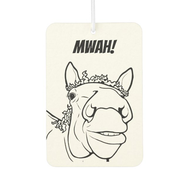 Ambientador Regalo divertido para amantes de los caballos con  (Anverso)