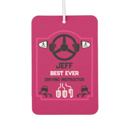 Ambientador Regalo divertido para instructor de conducir