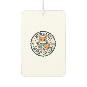 Ambientador Regalo para padres de nuevo bebé gato - Nuevo bebé