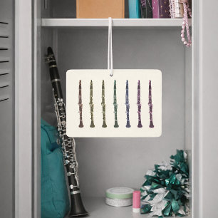 Ambientador Regalo para profesor de música de clarinete multic