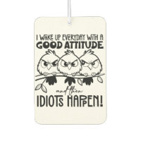 Regalos de citas divertidas de pájaros para idiota