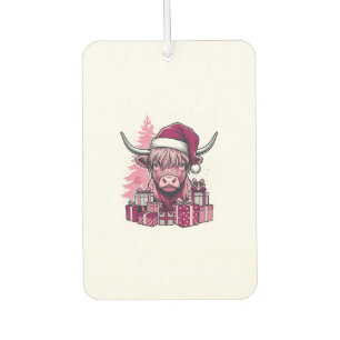 Ambientador Regalos de Navidad de Vaca de las Tierras Altas Ro