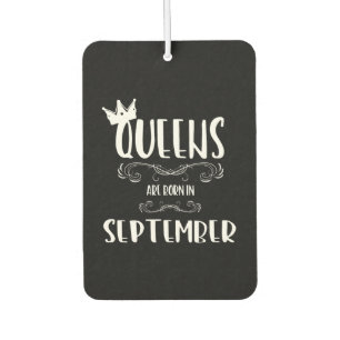Ambientador Reina de mujeres de cumpleaños de septiembre