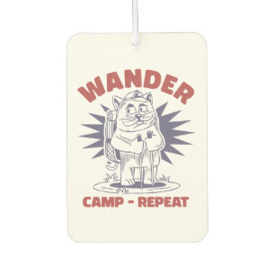 Ambientador Repetición de Wander Camp - Camper de gato vintage