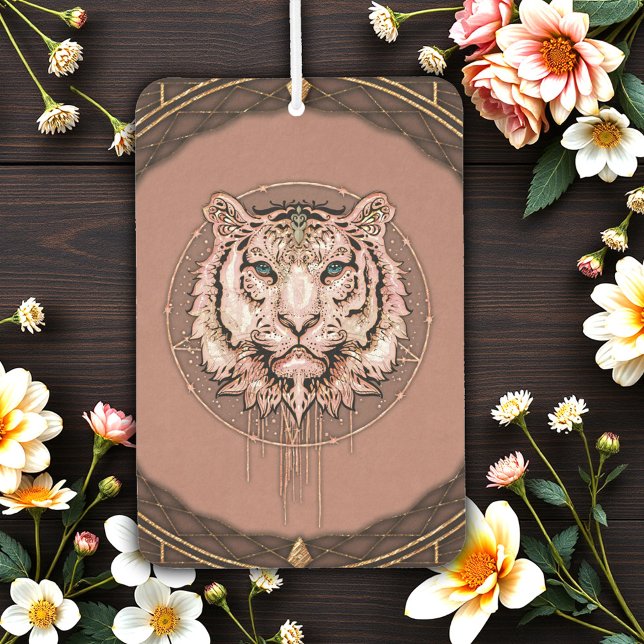 Ambientador Representación cautivadora y artística de un tigre (Subido por el creador)