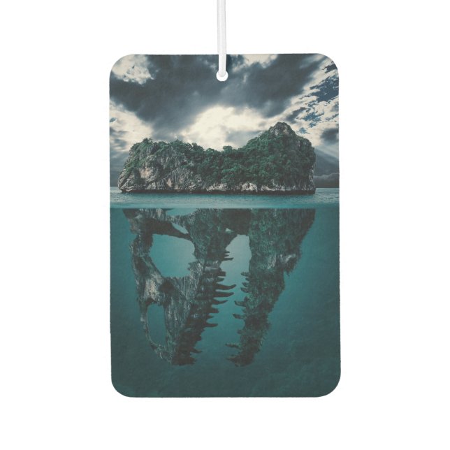 Ambientador Resumen Isla artística de fantasía (Anverso)