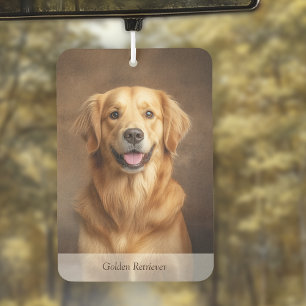 Ambientador Retrato de perro de Golden Retriever