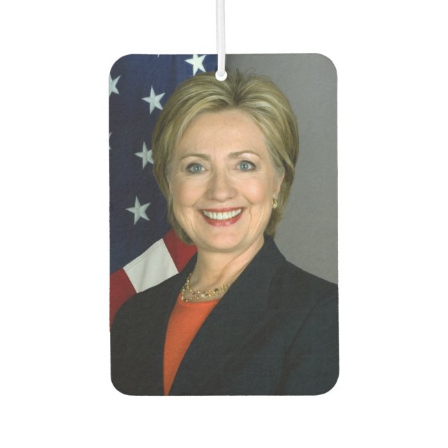Ambientador Retrato Oficial de Hillary Clinton (Anverso)