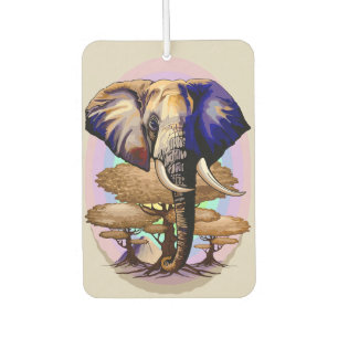 Ambientador Retrato surrealista de elefante africano