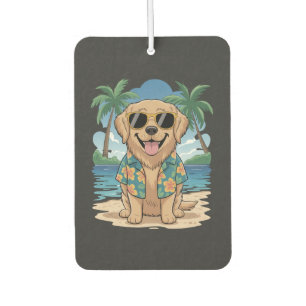 Ambientador Retriever Tropical � Perro Vibes Playa Dorada
