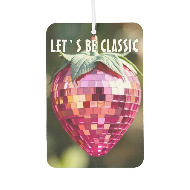 Ambientador Retro Disco Ball (Anverso)