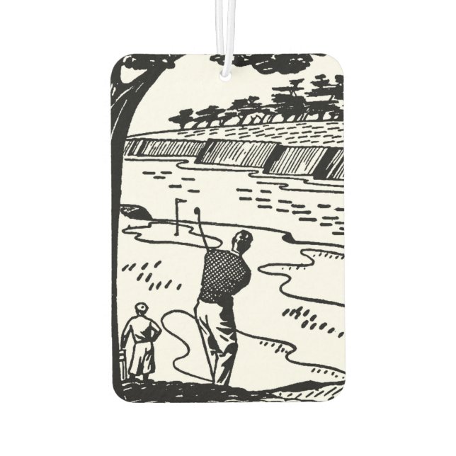 Ambientador Retro Golfers (Reverso)