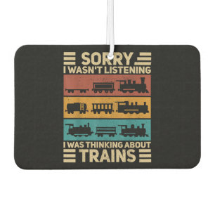 Ambientador Retro Wagon Train Lover Modelo Conductor Ferroviar