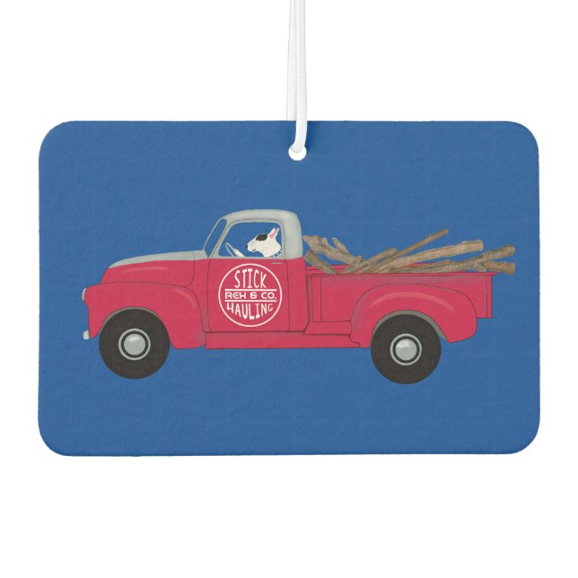 Ambientador Rex La TV Terrier Auto Air Freshener (Anverso)