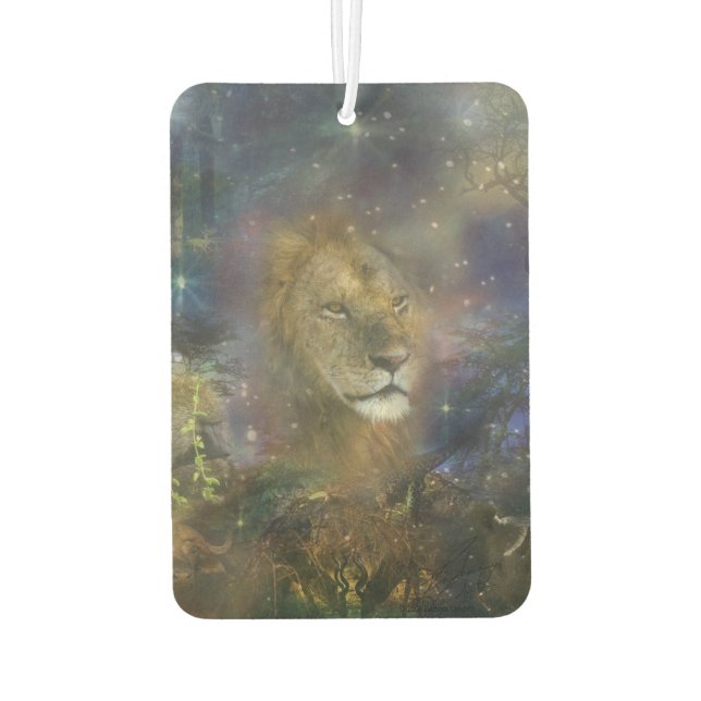 Ambientador Rey León de las Bestias de la Selva (Reverso)