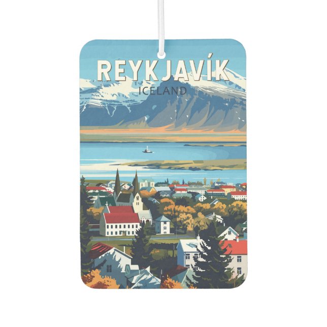 Ambientador Reykjavík Islandia Viaje al Vintage (Anverso)
