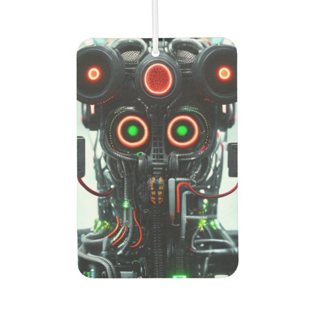 Ambientador Robot 5 protector de aire para coches (Anverso)