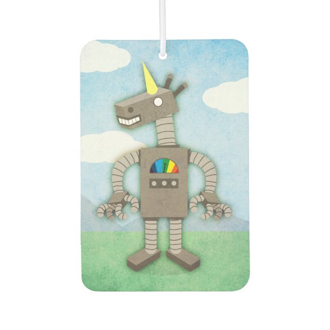 Ambientador Robot de Unicornio (Anverso)