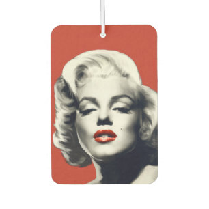 Ambientador Rojo en los labios rojos Marilyn