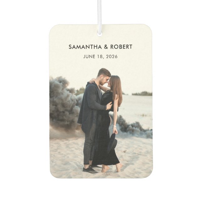 Ambientador Romántico aniversario de Boda de fotografía salva  (Anverso)