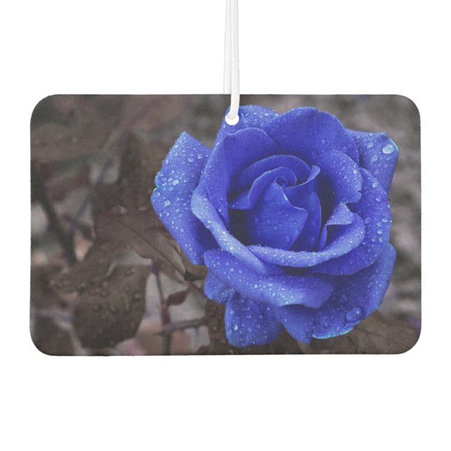 Ambientador Rosa azul Air Freshener (Anverso)