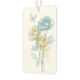 Ambientador Rosas en Arte de Línea Pastel